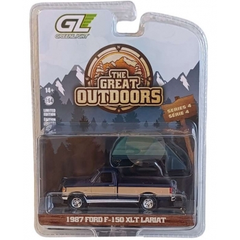 Greenlight 1:64 Ford F-150 XLT Lariat 1987 with Modern Truck Bed Tent